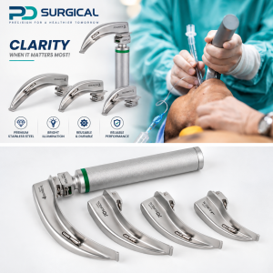 Fiber Optic Laryngoscope Sets